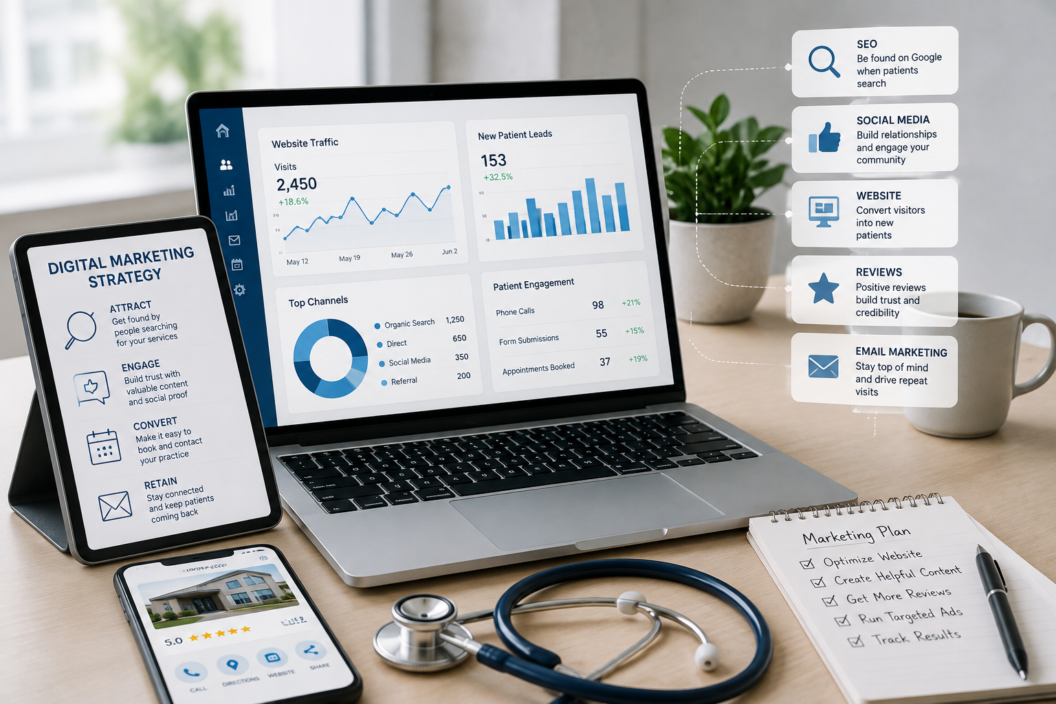 Digital Marketing Strategies Doctors Can Actually Use